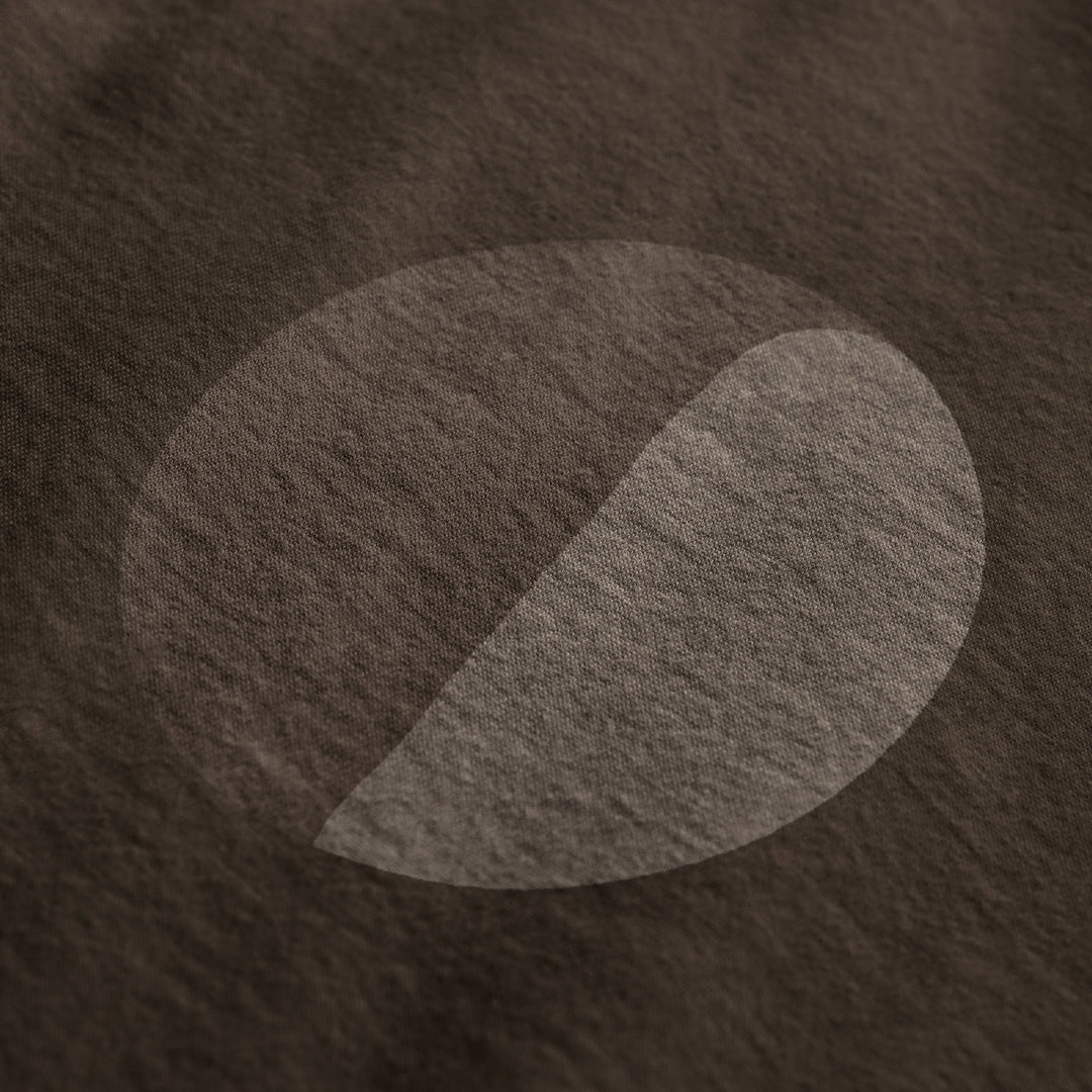 'Home Sweet' certified organic (basic) tee – chocolate brown (women) by Oldest Daughter