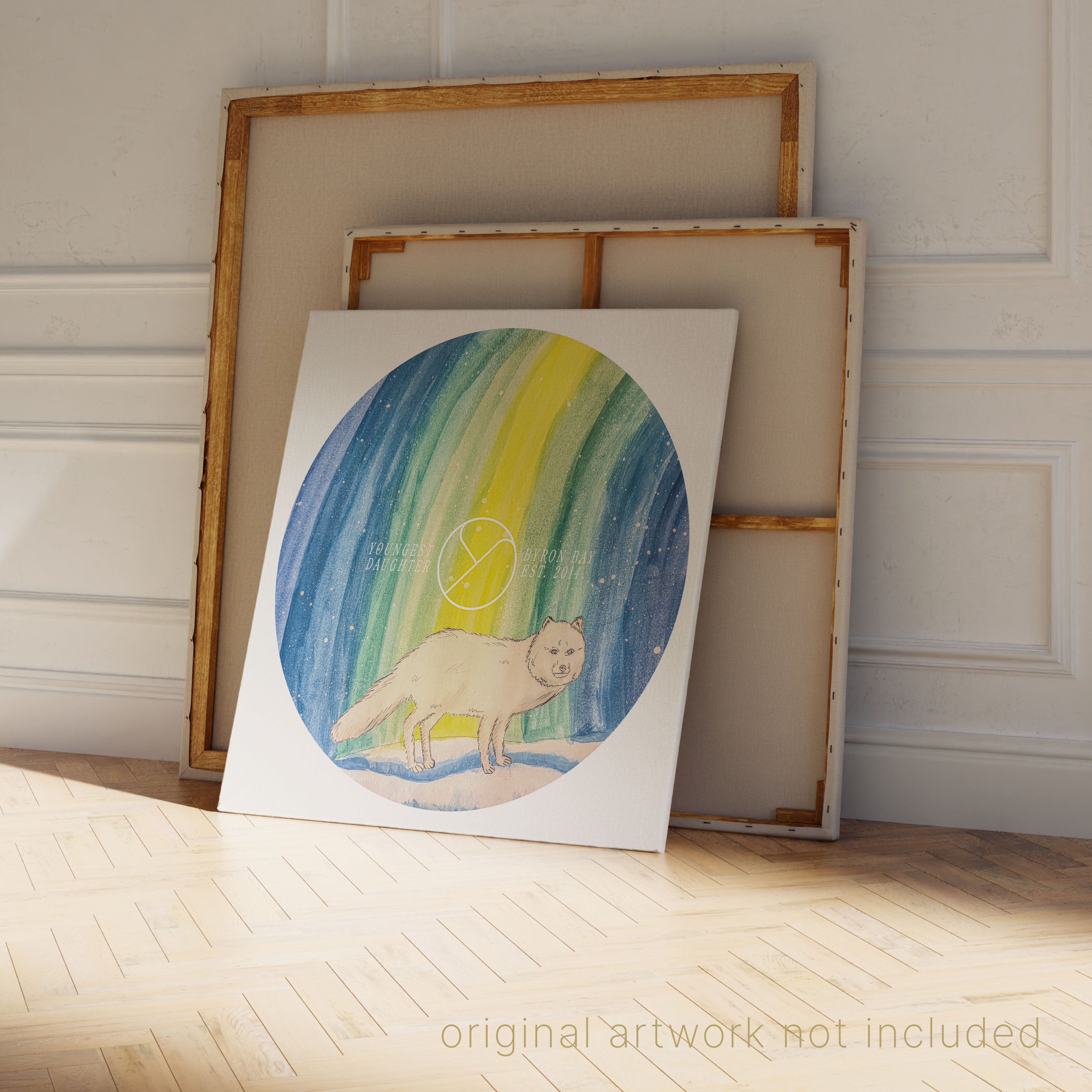 LIMITED EDITION 'Northern Lights' certified organic kids tee – mauve (unisex) by Youngest Daughter