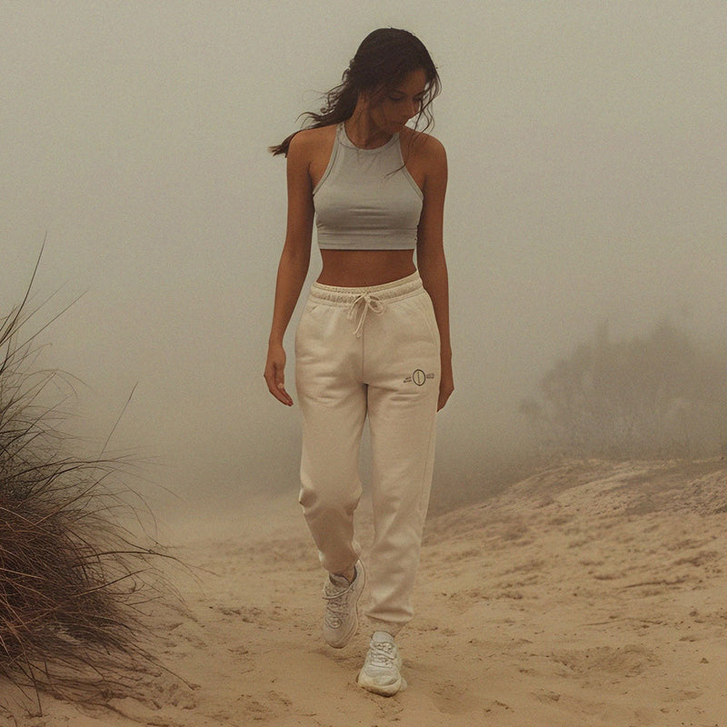 Organic Cotton Track Pants, Soft Heavy Weight (300g/m2)