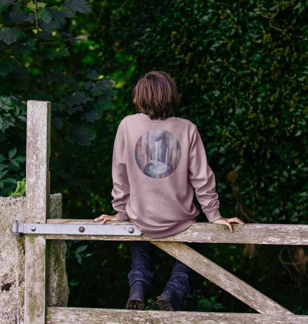 'It's Not Pink' Organic Kids Jumper by Youngest Daughter