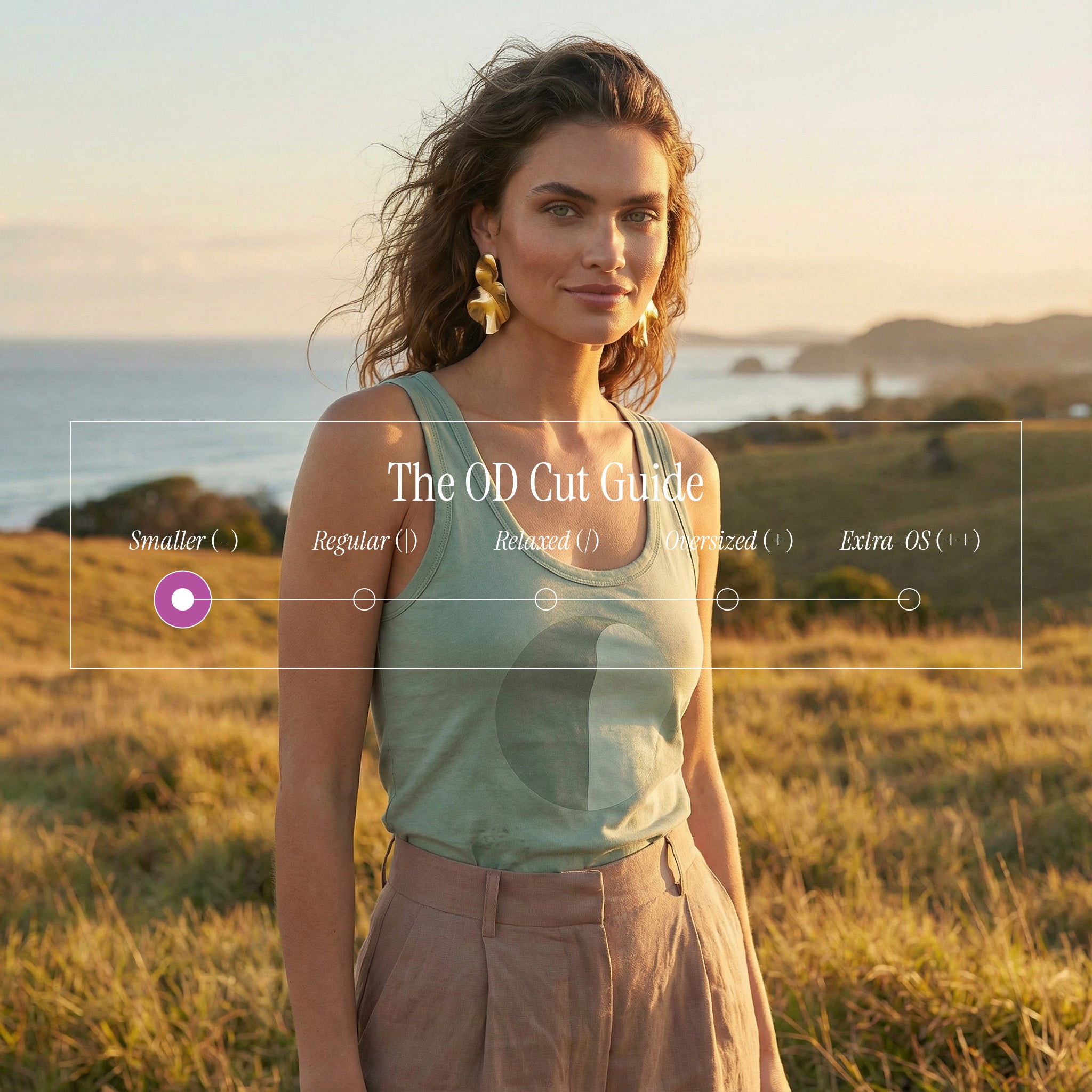 'Aloe Love' Certified Organic (fitted) tank top (women) - Aloe Green by Oldest Daughter