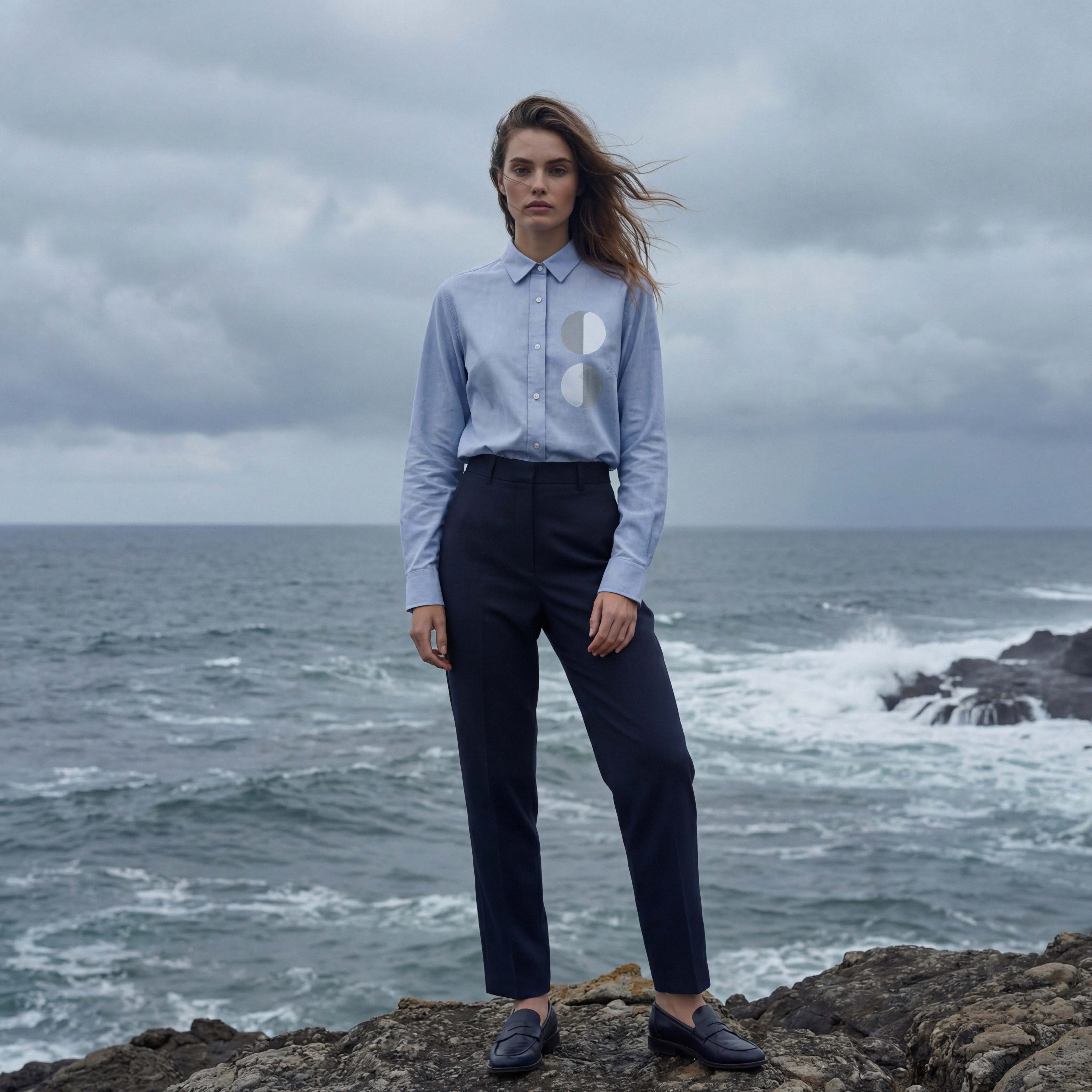 Ep. 33: BLUE COLLAR organic tailored women shirt