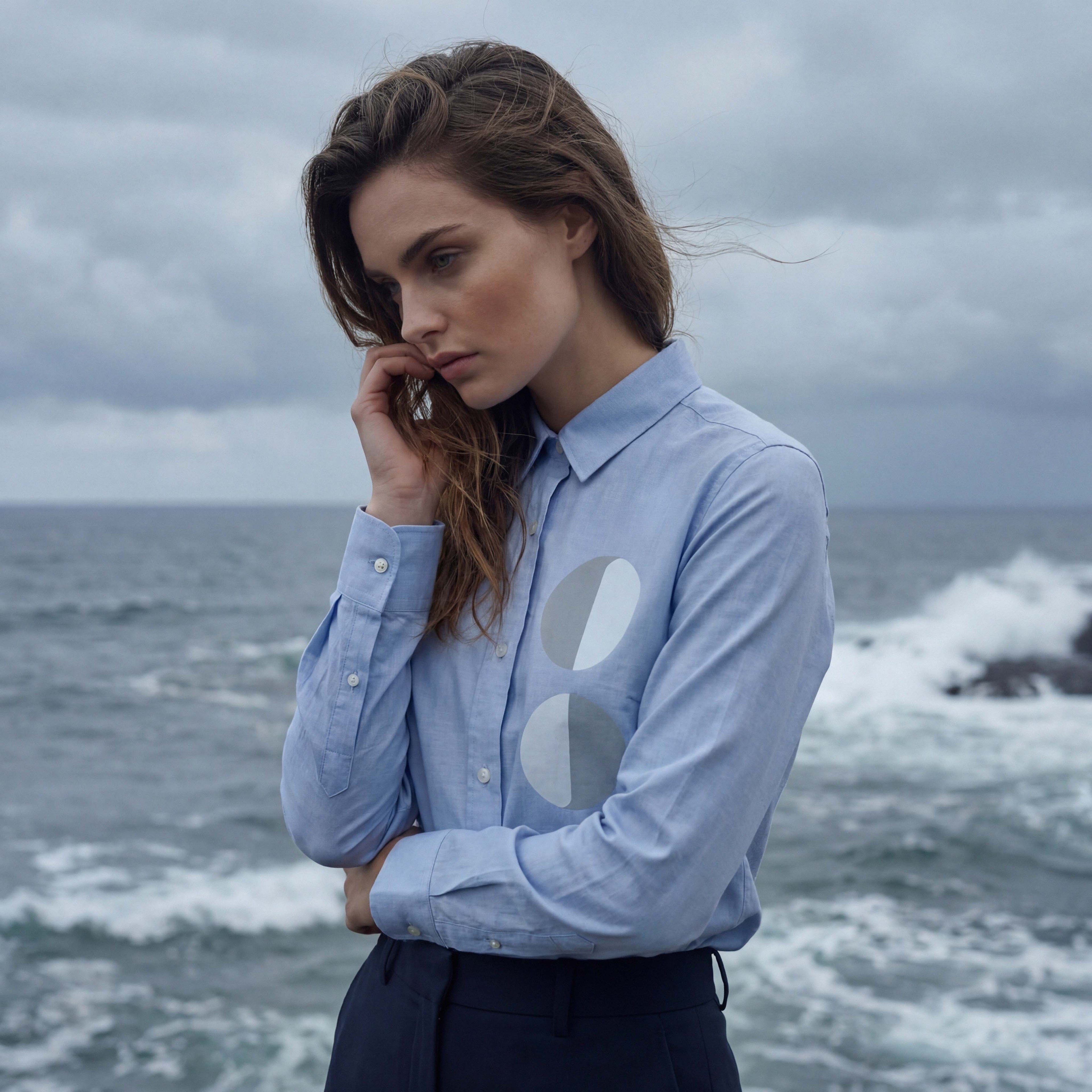 Ep. 33: BLUE COLLAR organic tailored women shirt