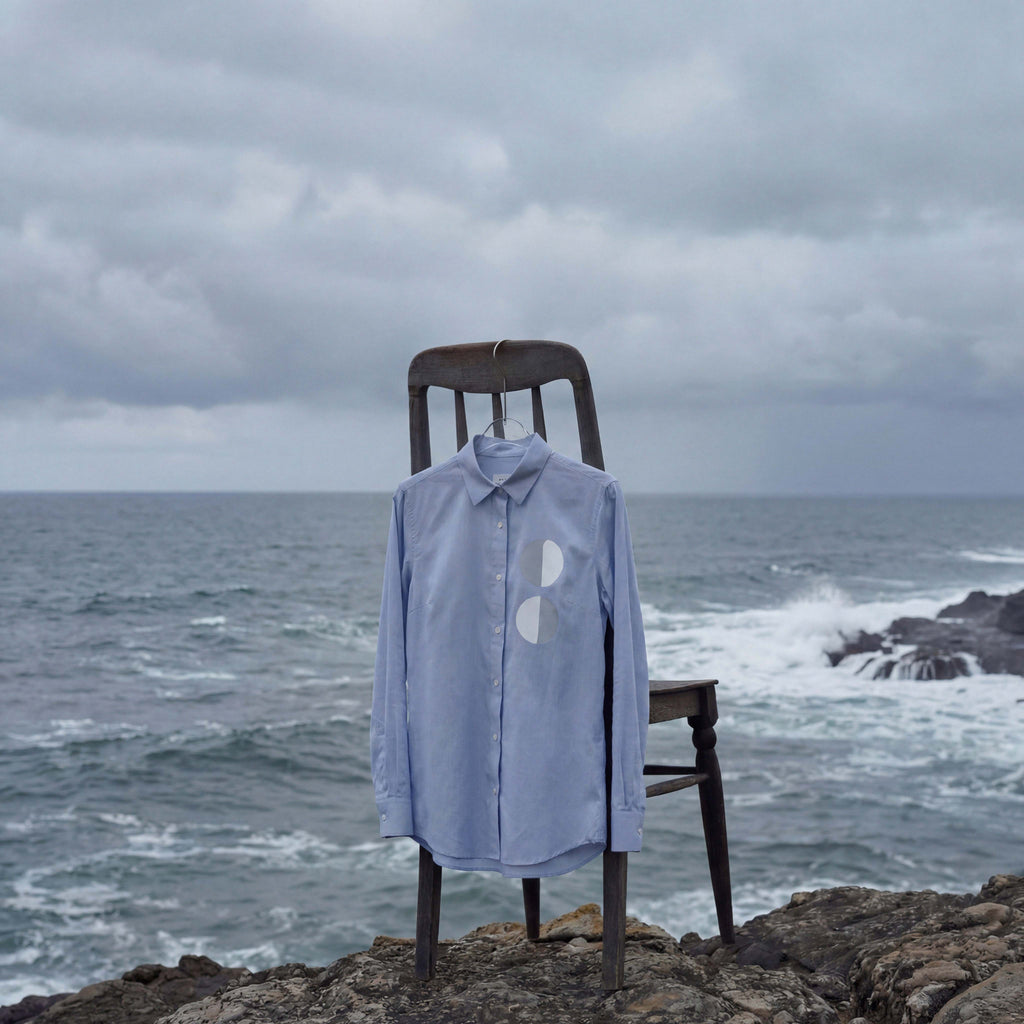 Ep. 33: BLUE COLLAR organic tailored women shirt