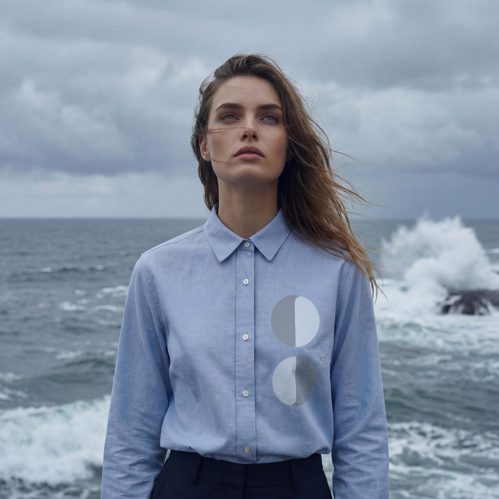 Ep. 33: BLUE COLLAR organic tailored women shirt