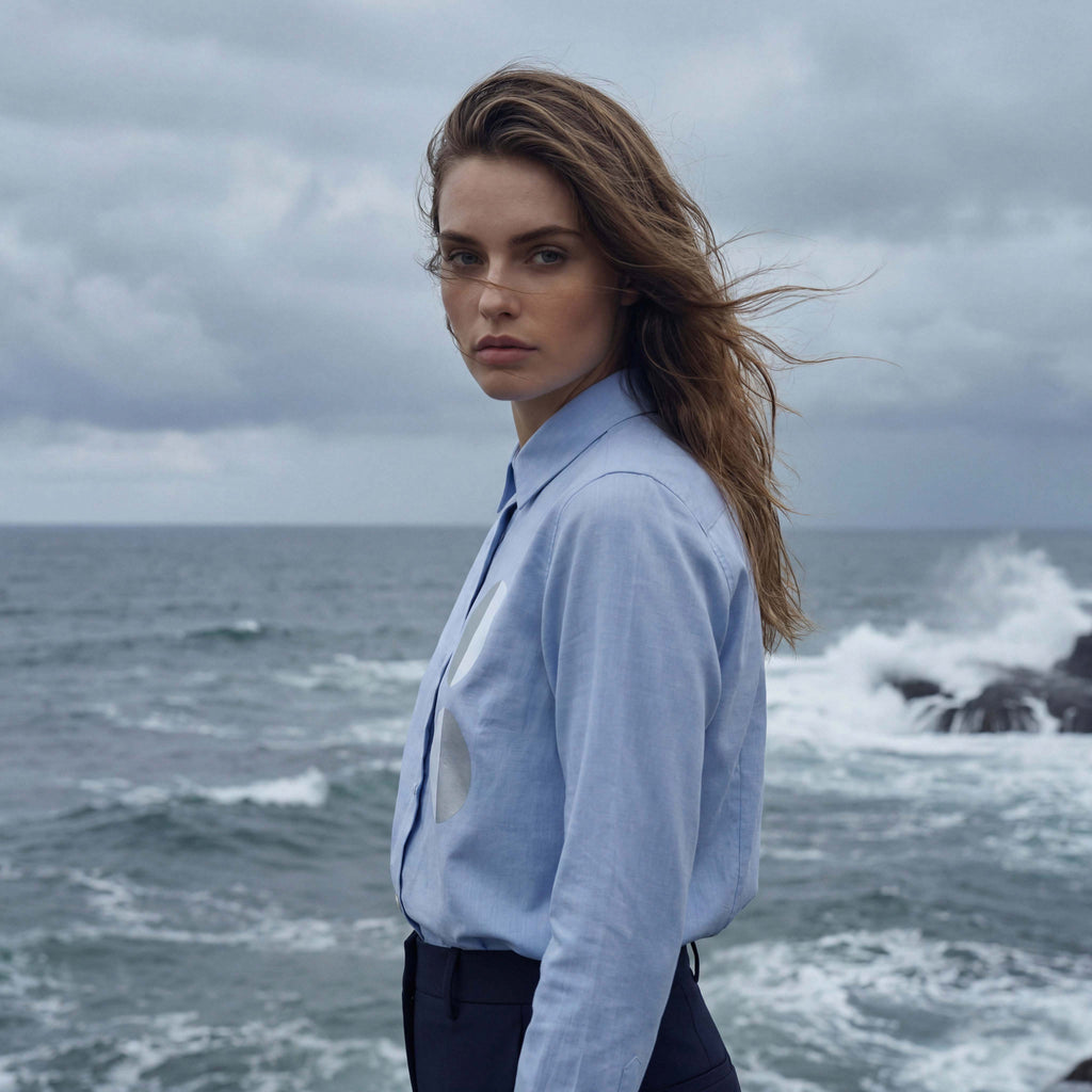 Ep. 33: BLUE COLLAR organic tailored women shirt