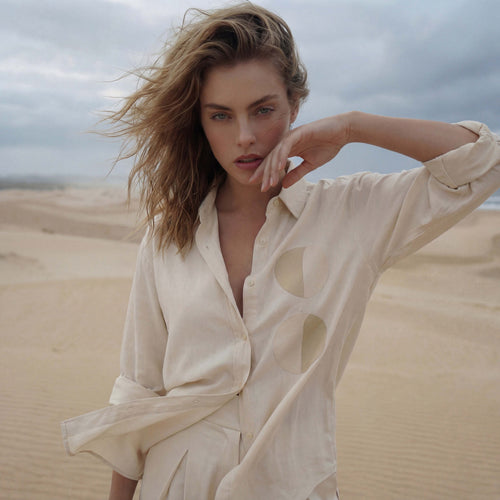 WEEKEND WORK oxford women shirt