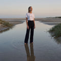 [OD] white organic cotton tee – Oldest Daughter