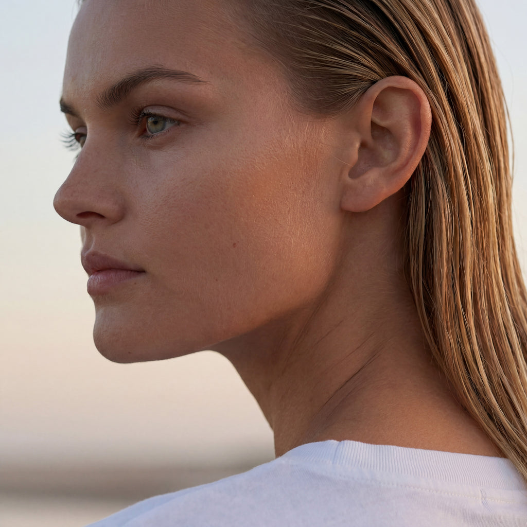 [OD] white organic cotton tee – Oldest Daughter, Byron Bay
