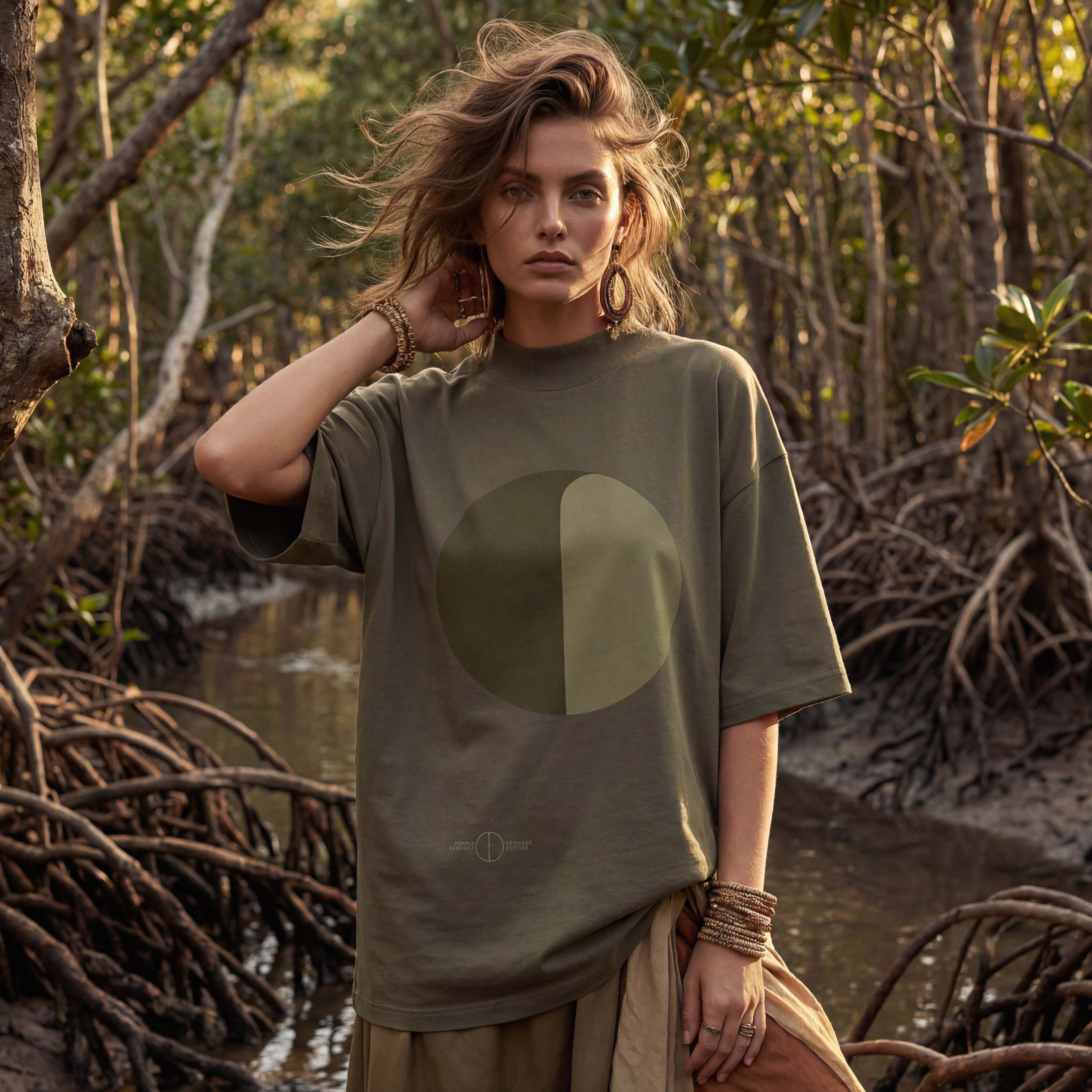 Ep. 40: FOREST GUIDE organic extra-oversized high neck boyfriend tee
