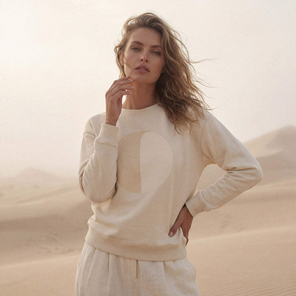 ROCKY oat organic cotton jumper – Oldest Daughter, Byron Bay