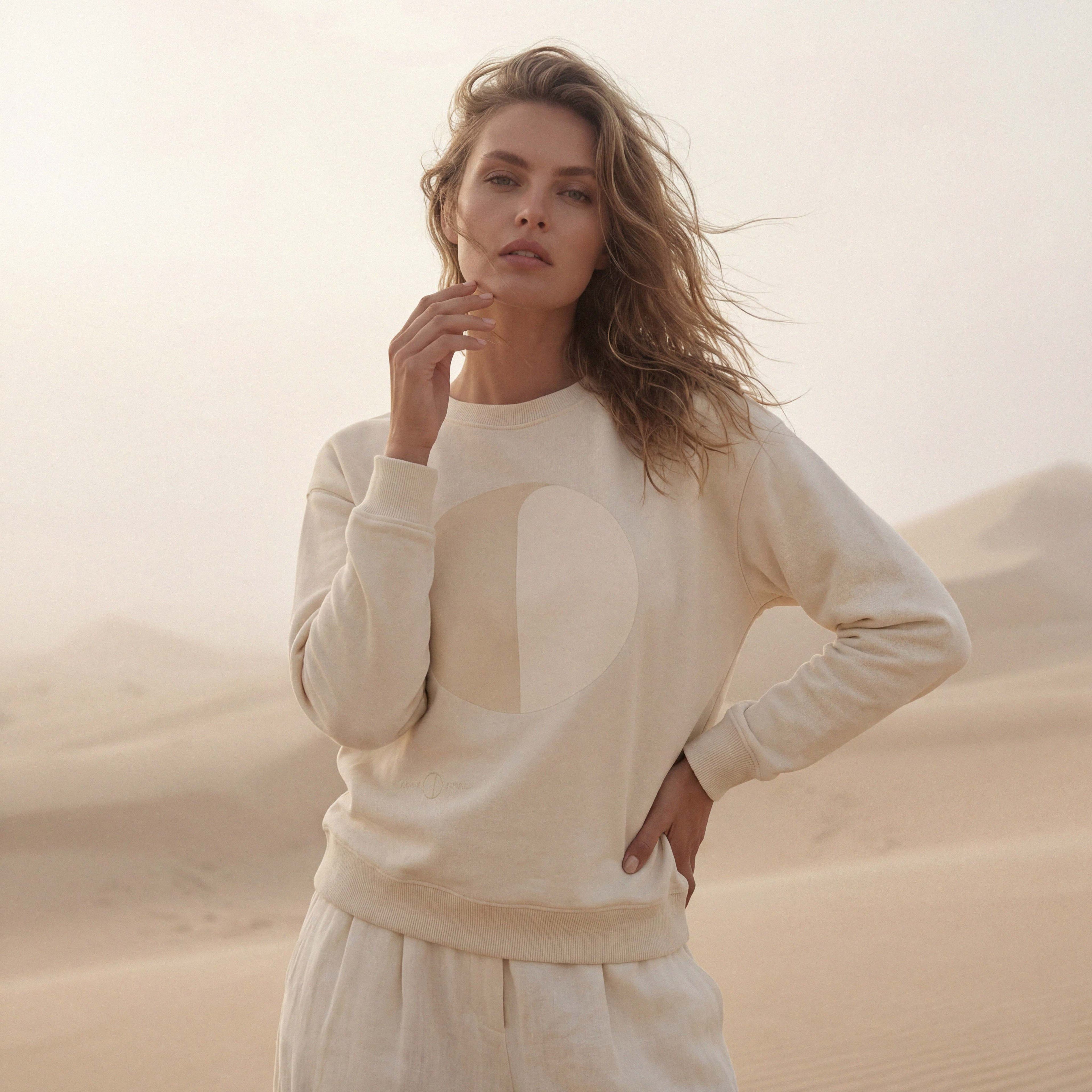 ROCKY oat organic cotton jumper – Oldest Daughter, Byron Bay