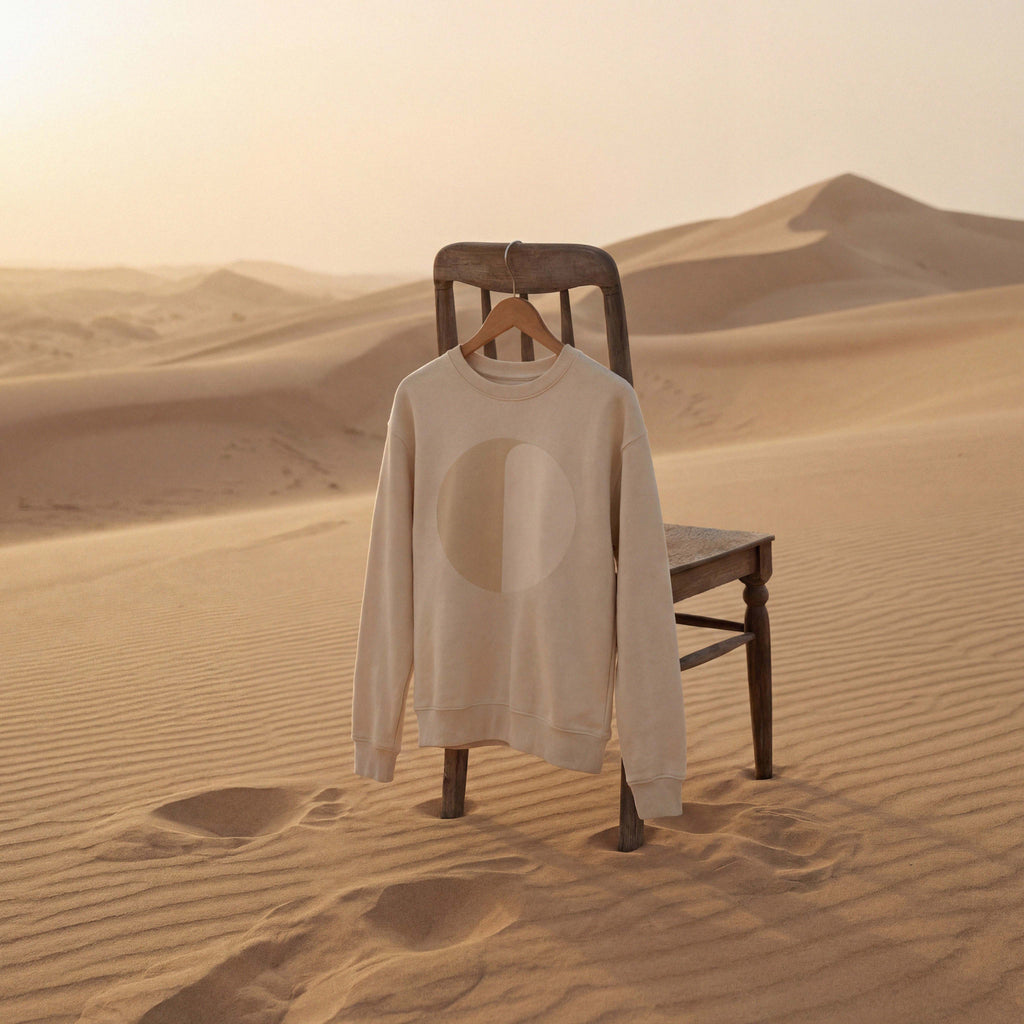 ROCKY oat organic cotton jumper – sustainable fashion, Oldest Daughter