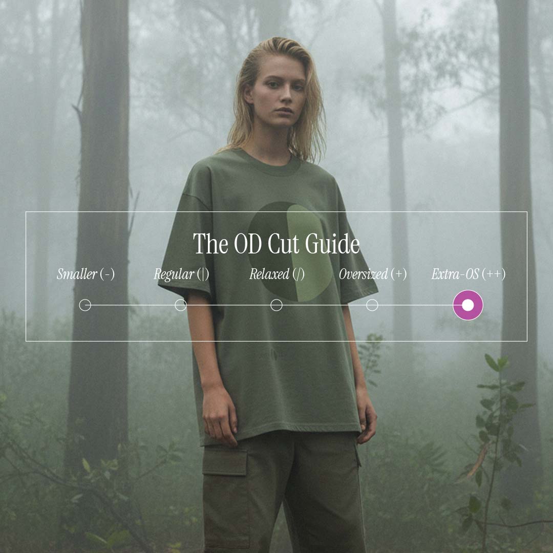 'Forest Guides' certified organic (extra-oversized) boyfriend tee – forest green (unisex) by Oldest Daughter