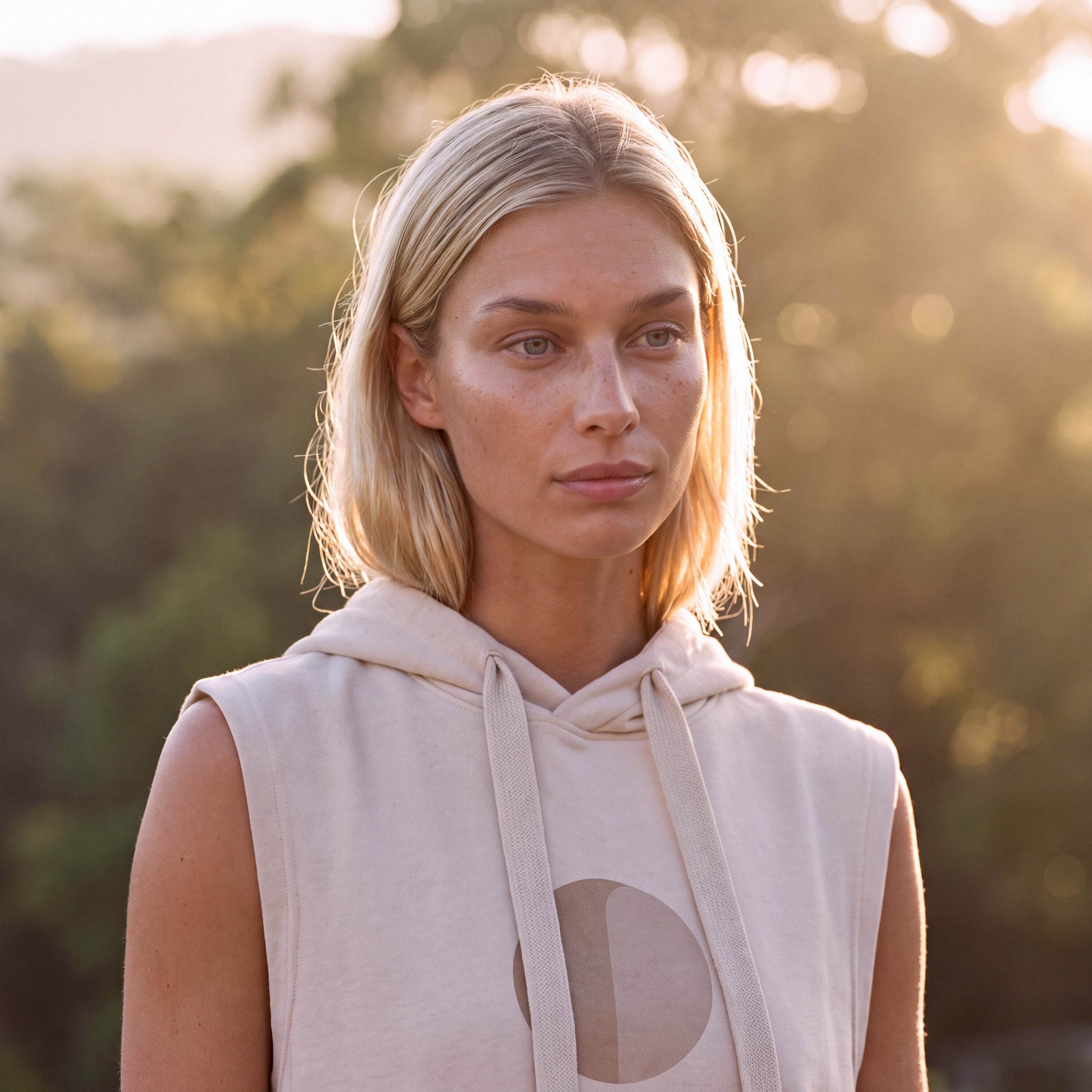 (PRE-ORDER) Ep. 58: INES organic athleisure hooded tank