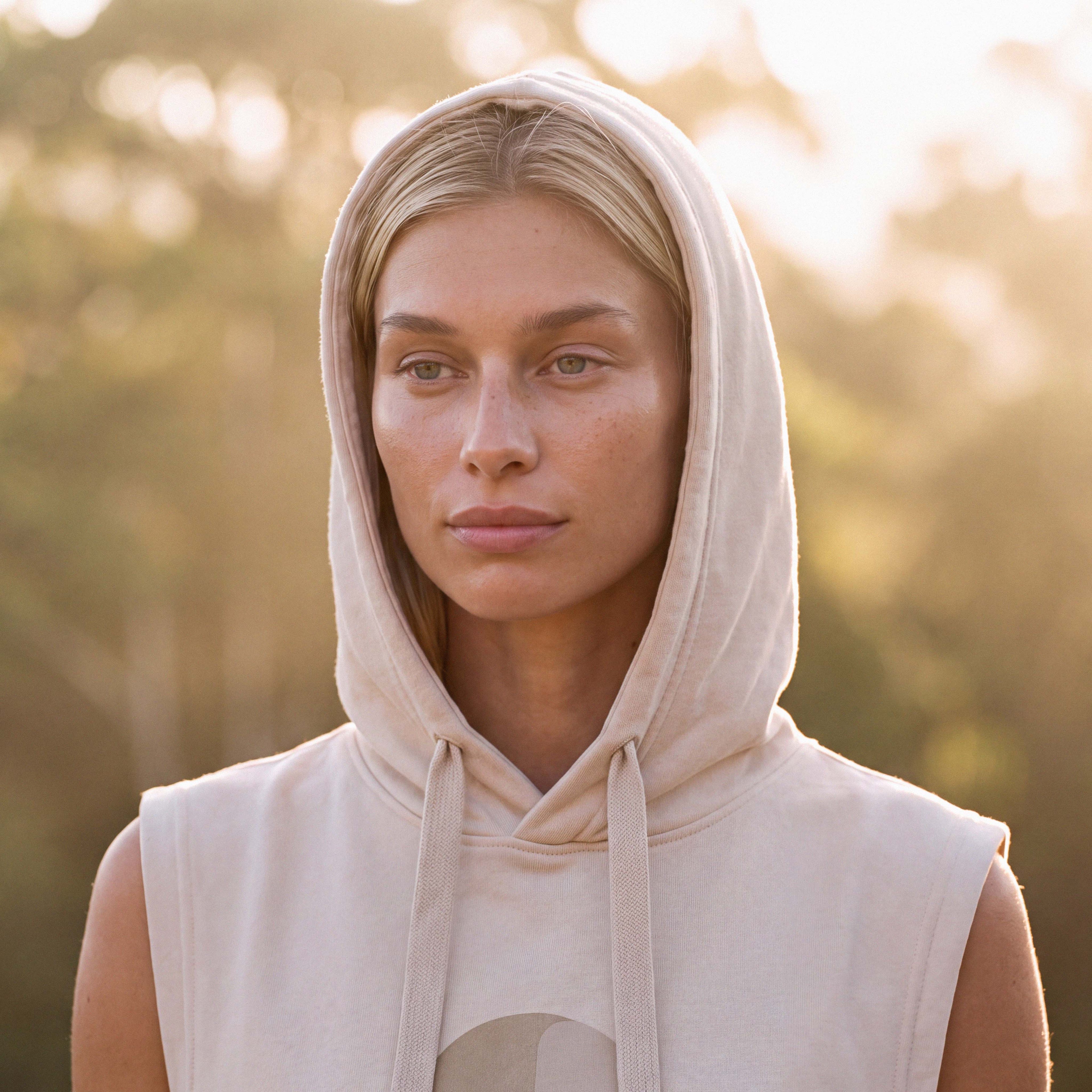 (PRE-ORDER) Ep. 58: INES organic athleisure hooded tank