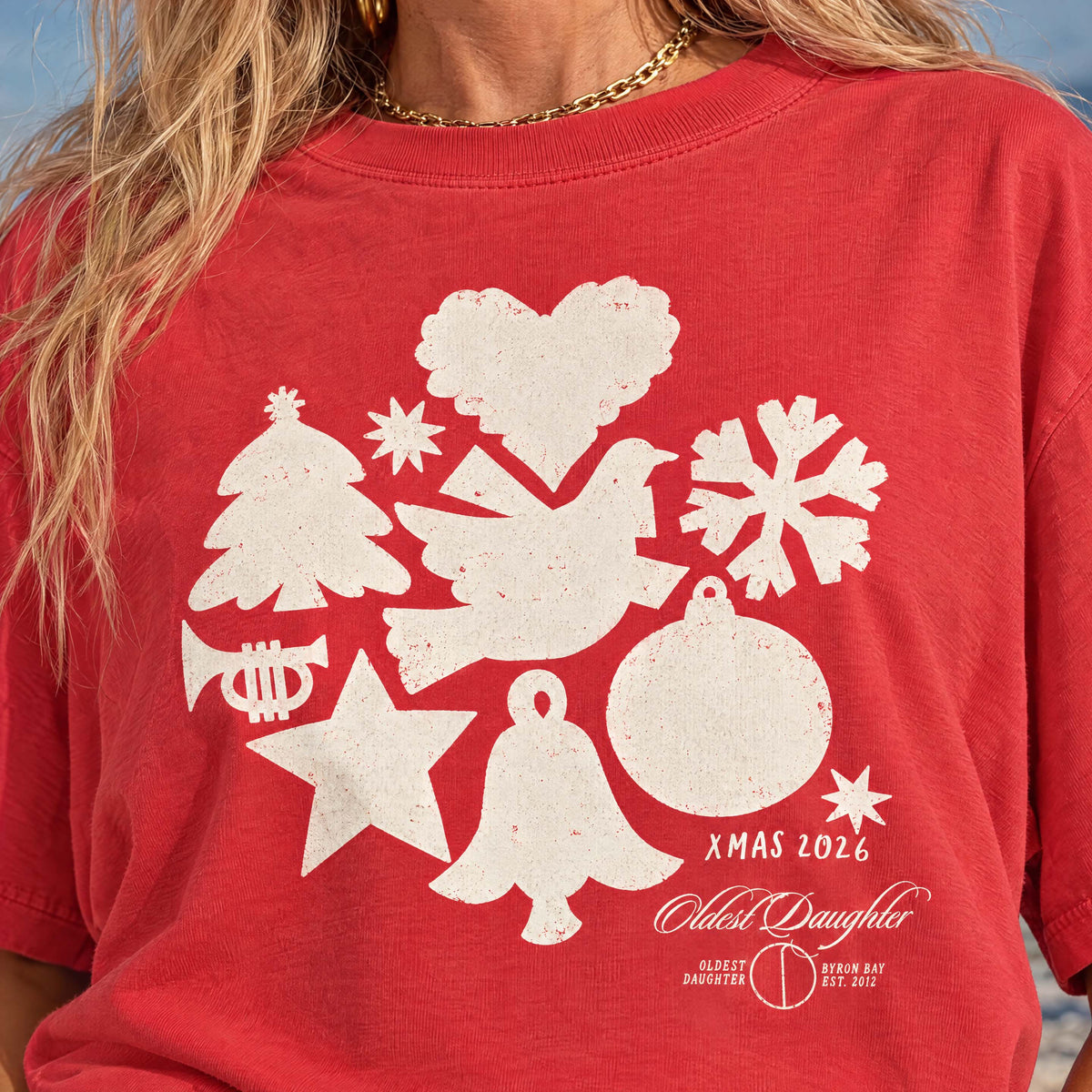 (PRE-SALE) Ep. 82: JOY 'XMAS 2026' organic oversized slouch unisex tee