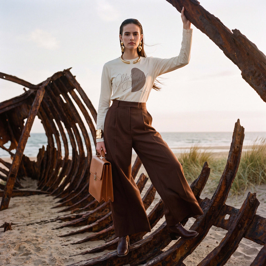 (PRE-SALE) Ep. 68: KAITA organic cotton oversized boyfriend long sleeve tee