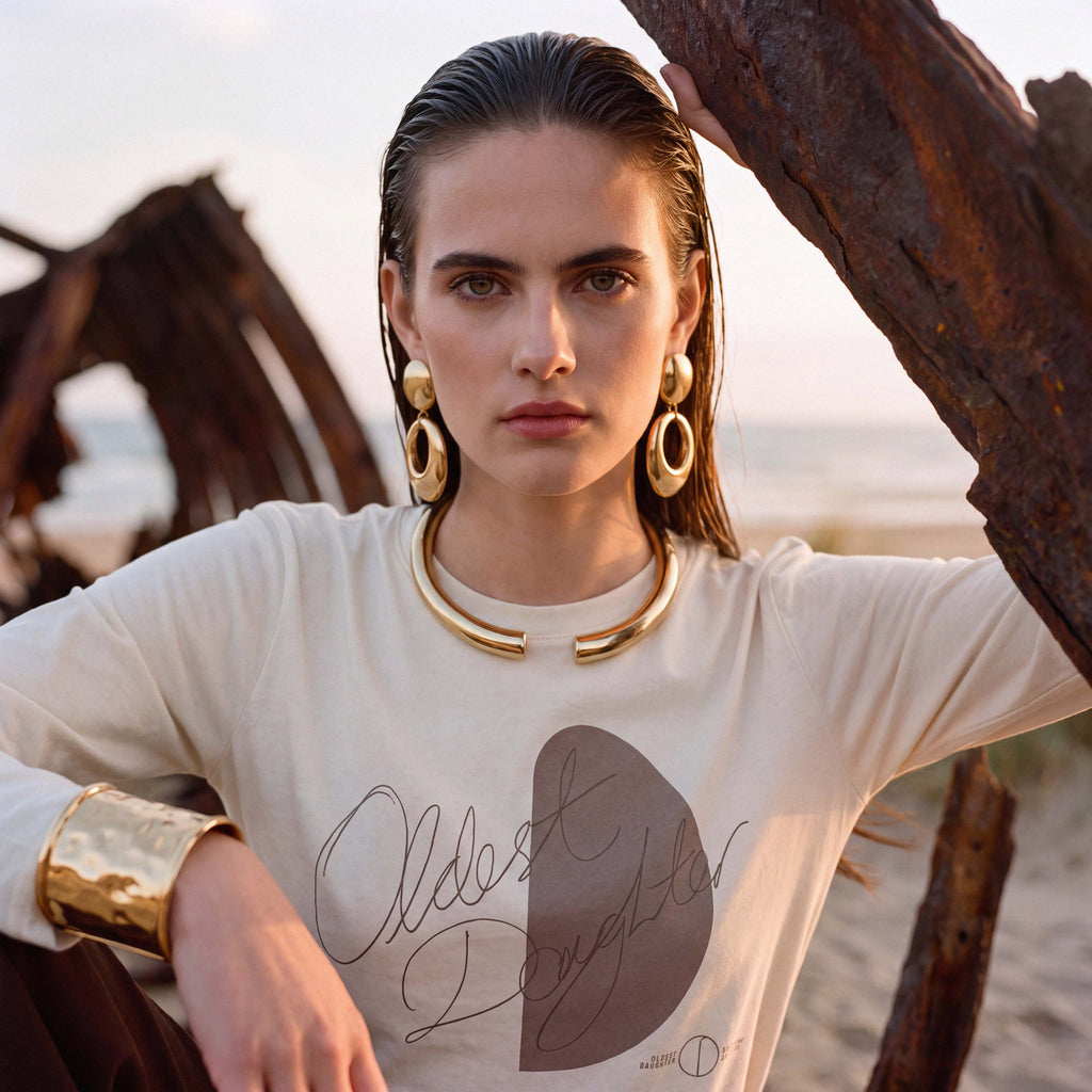 (PRE-SALE) Ep. 68: KAITA organic cotton oversized boyfriend long sleeve tee