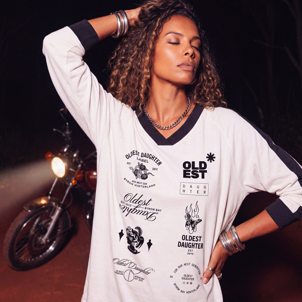 (PRE-SALE) Ep.76 LUNA organic extra-oversized boyfriend long sleeve