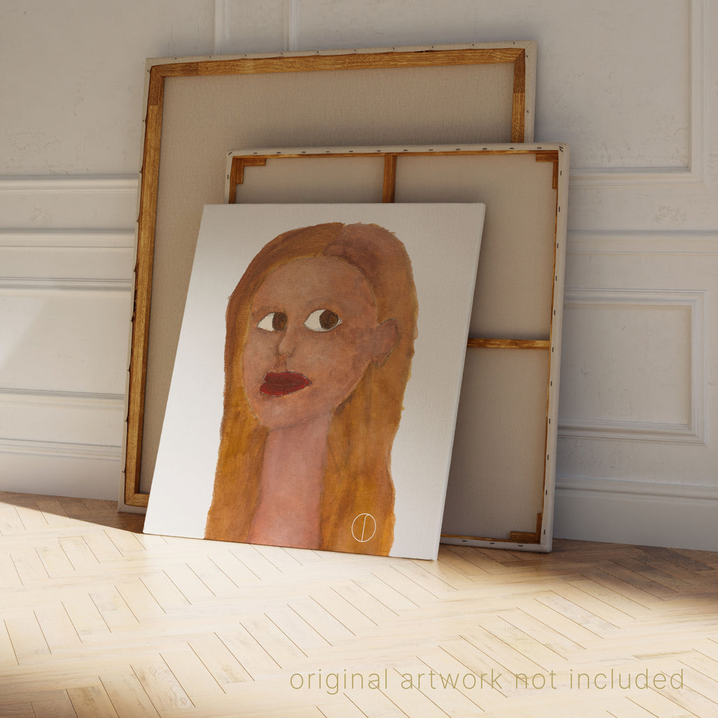 LIMITED EDITION 'Lisa Mona' certified organic (oversized) tee – oat (women) by Oldest Daughter