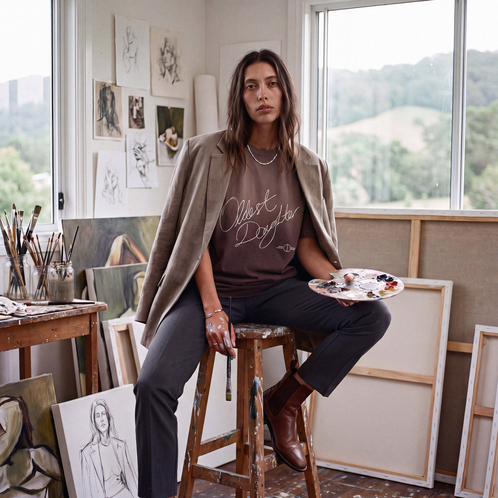 (PRE-SALE) Ep. 61: MIKA organic cotton oversized shadow boyfriend tee