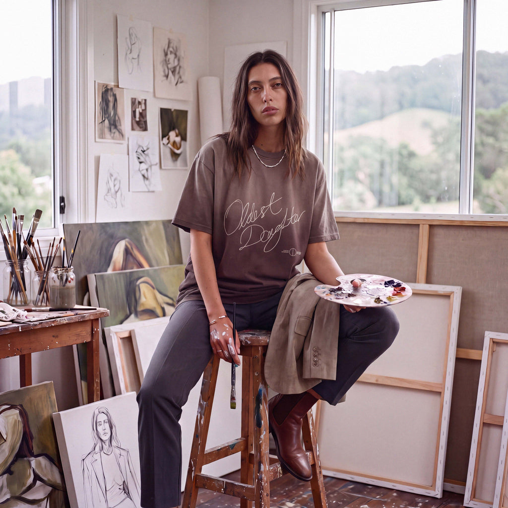 (PRE-SALE) Ep. 61: MIKA organic cotton oversized shadow boyfriend tee