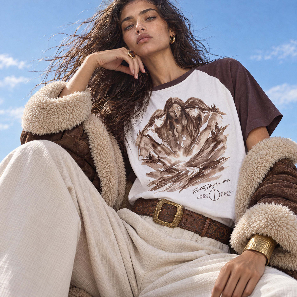 (PRE-SALE) Ep. 83: MILA organic oversized raglan boyfriend tee