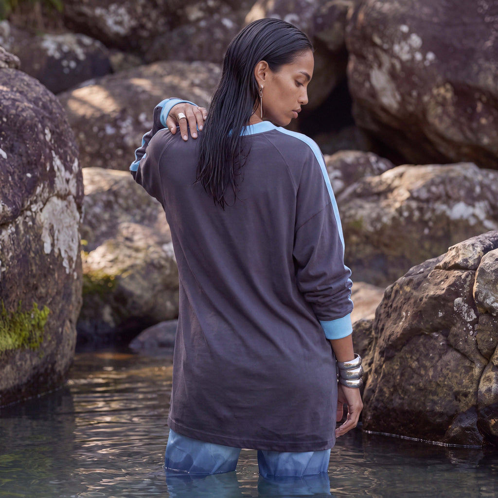 (PRE-SALE) Ep.73 MIRA organic extra-oversized boyfriend long sleeve