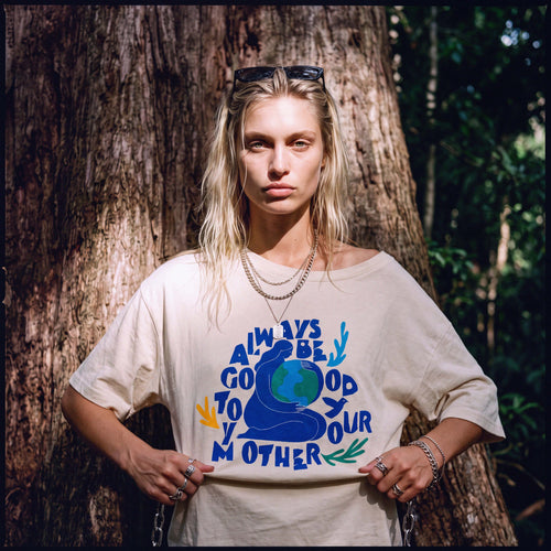 (PRE-SALE) Ep. 57: MOTHER organic & recycled cotton oversized boxy boyfriend tee