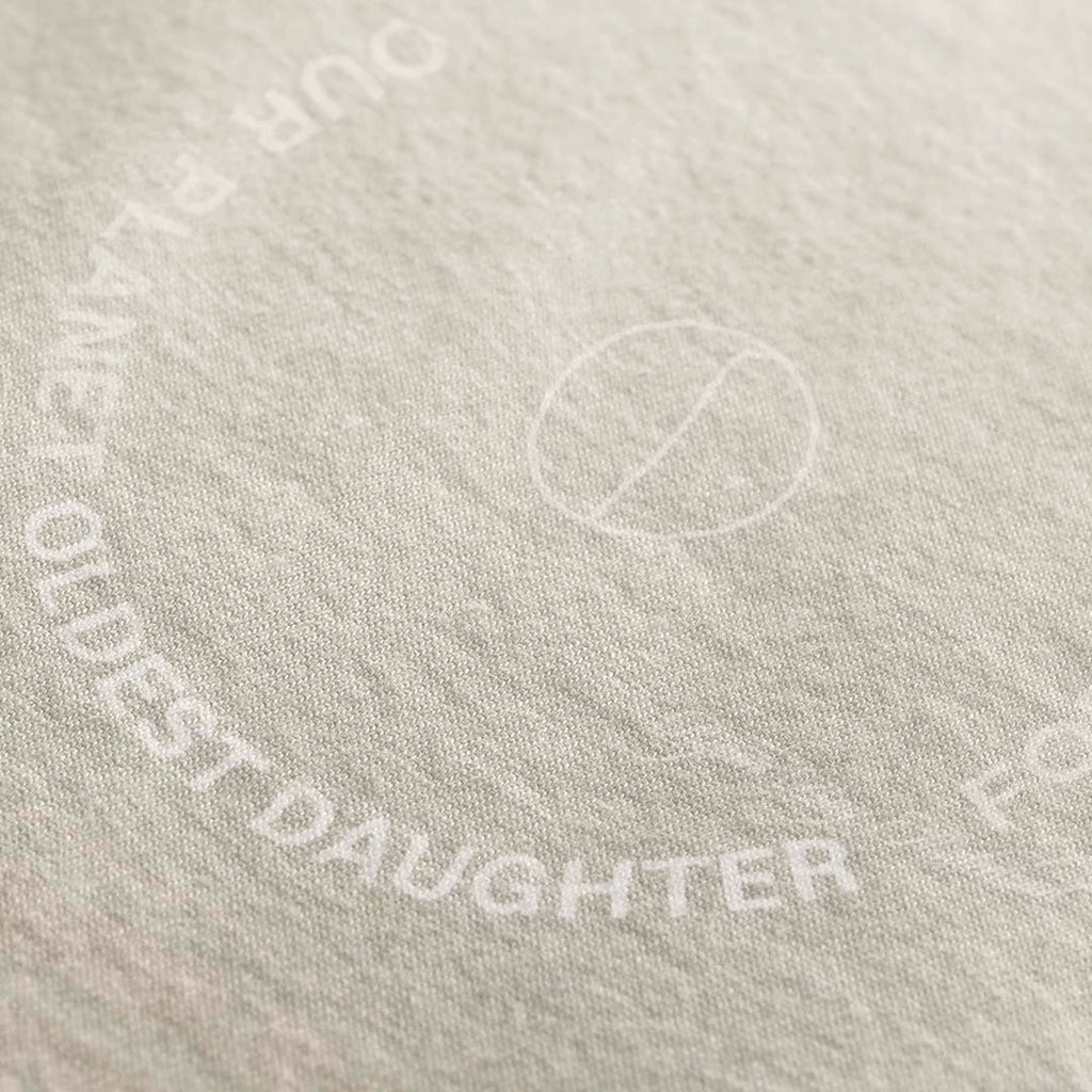 LIMITED EDITION (Pre-Order): 'Next Gen' certified organic (oversized) tee – natural (unisex) by Oldest Daughter