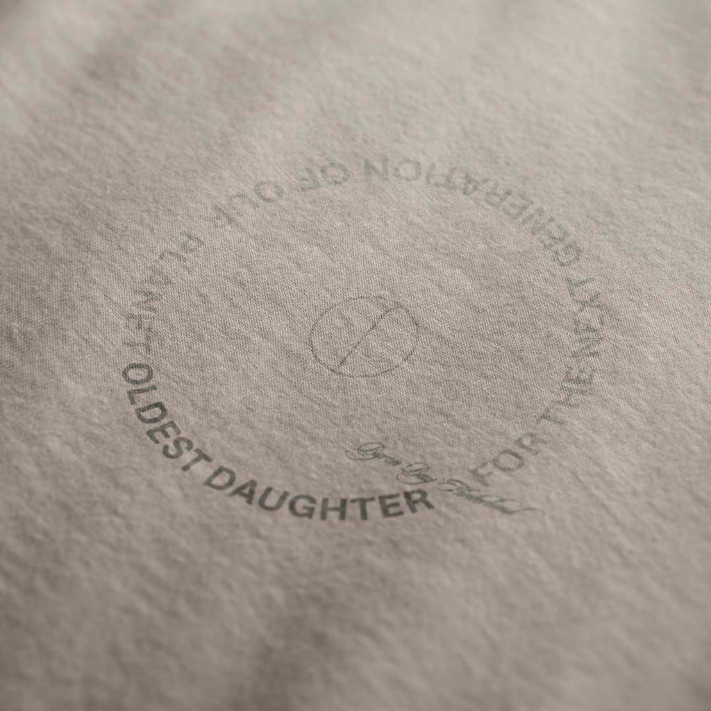 LIMITED EDITION (Pre-Order): 'Next Gen' certified organic (oversized) tee – willow (unisex) by Oldest Daughter