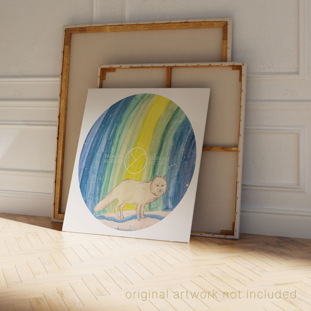 LIMITED EDITION 'Northern Lights' certified organic kids tee – mauve (unisex) by Youngest Daughter