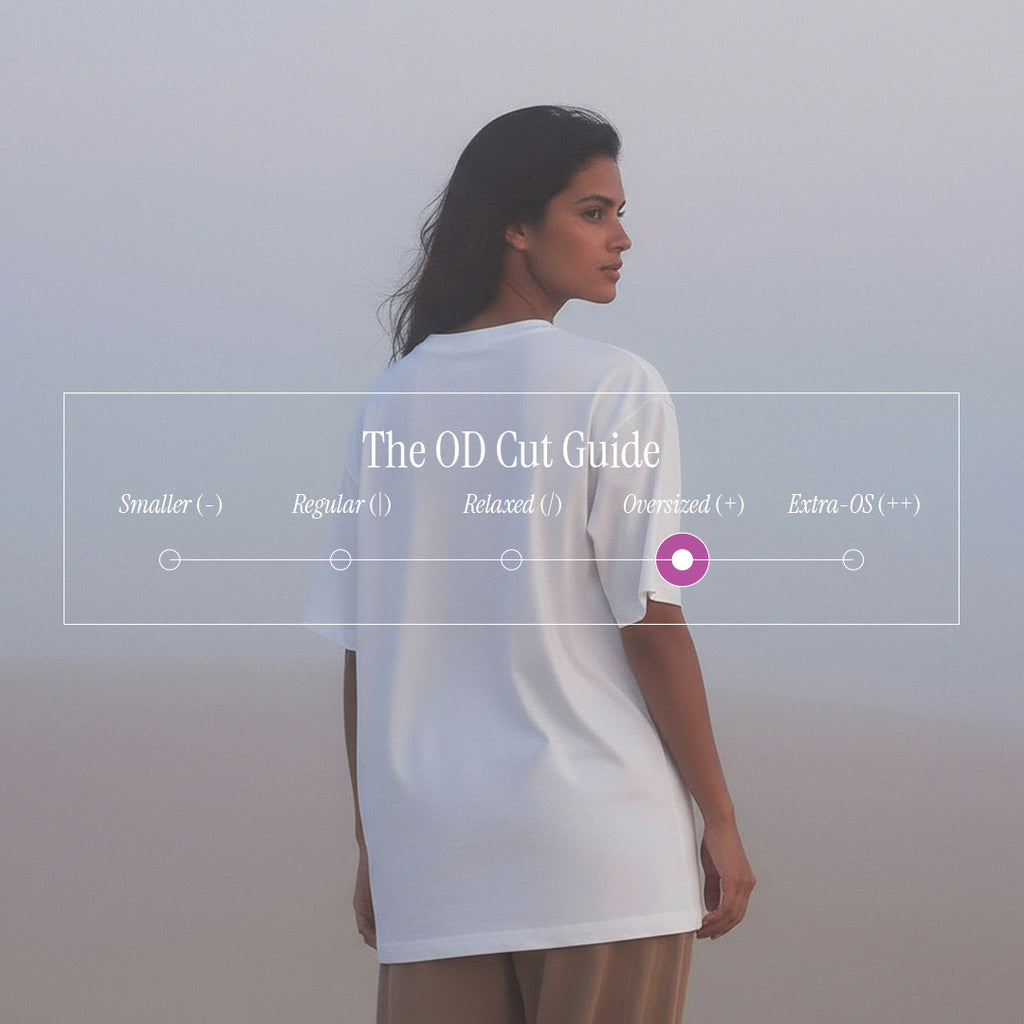 'Nothing is Black & White' certified organic (oversized) tee – white (women) by Oldest Daughter