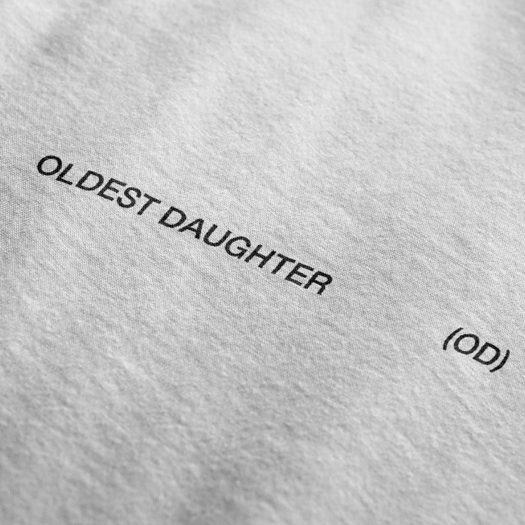 'My OD' certified organic (basic) tee – white (women) by Oldest Daughter