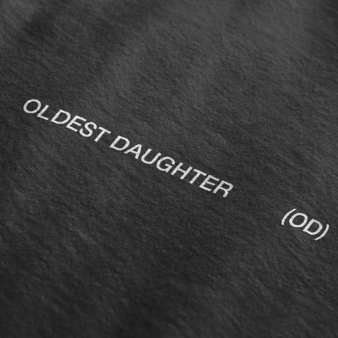 'My OD' certified organic (basic) tee – white (women) by Oldest Daughter