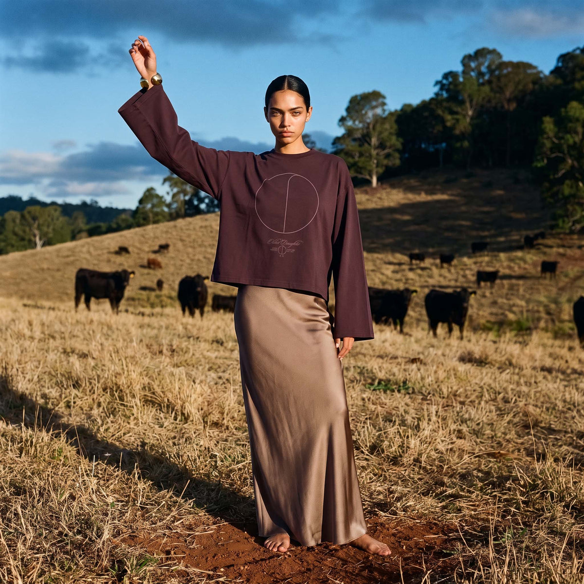 (PRE-SALE) Ep. 78: SOL organic cropped oversized women's long sleeve