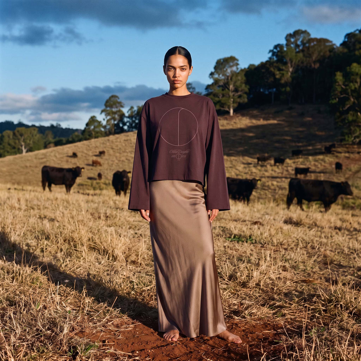 (PRE-SALE) Ep. 78: SOL organic cropped oversized women's long sleeve