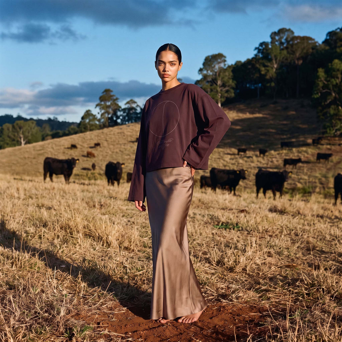 (PRE-SALE) Ep. 78: SOL organic cropped oversized women's long sleeve