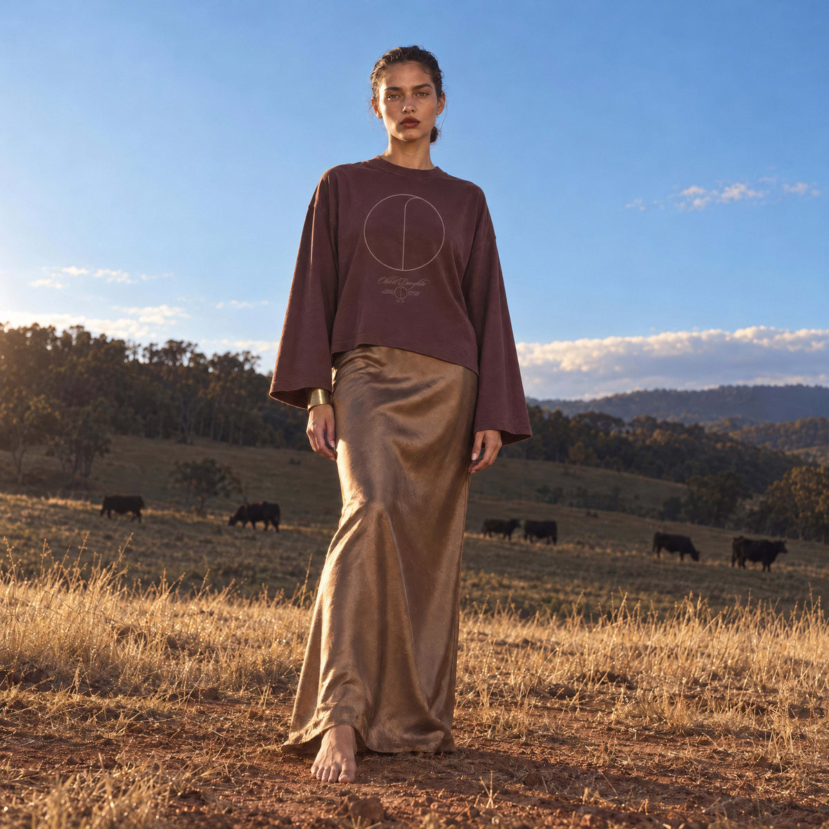(PRE-SALE) Ep. 78: SOL organic cropped oversized women's long sleeve