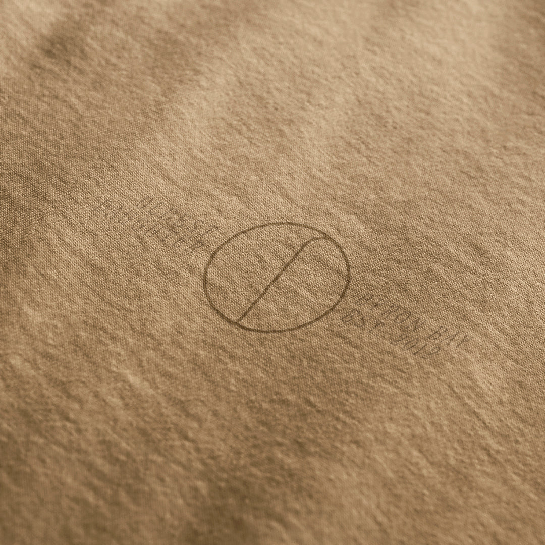 'Sandy' certified organic (basic) tee – sand (women) by Oldest Daughter