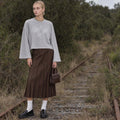 (PRE-SALE) Ep. 80: VIA organic cropped oversized women's long sleeve