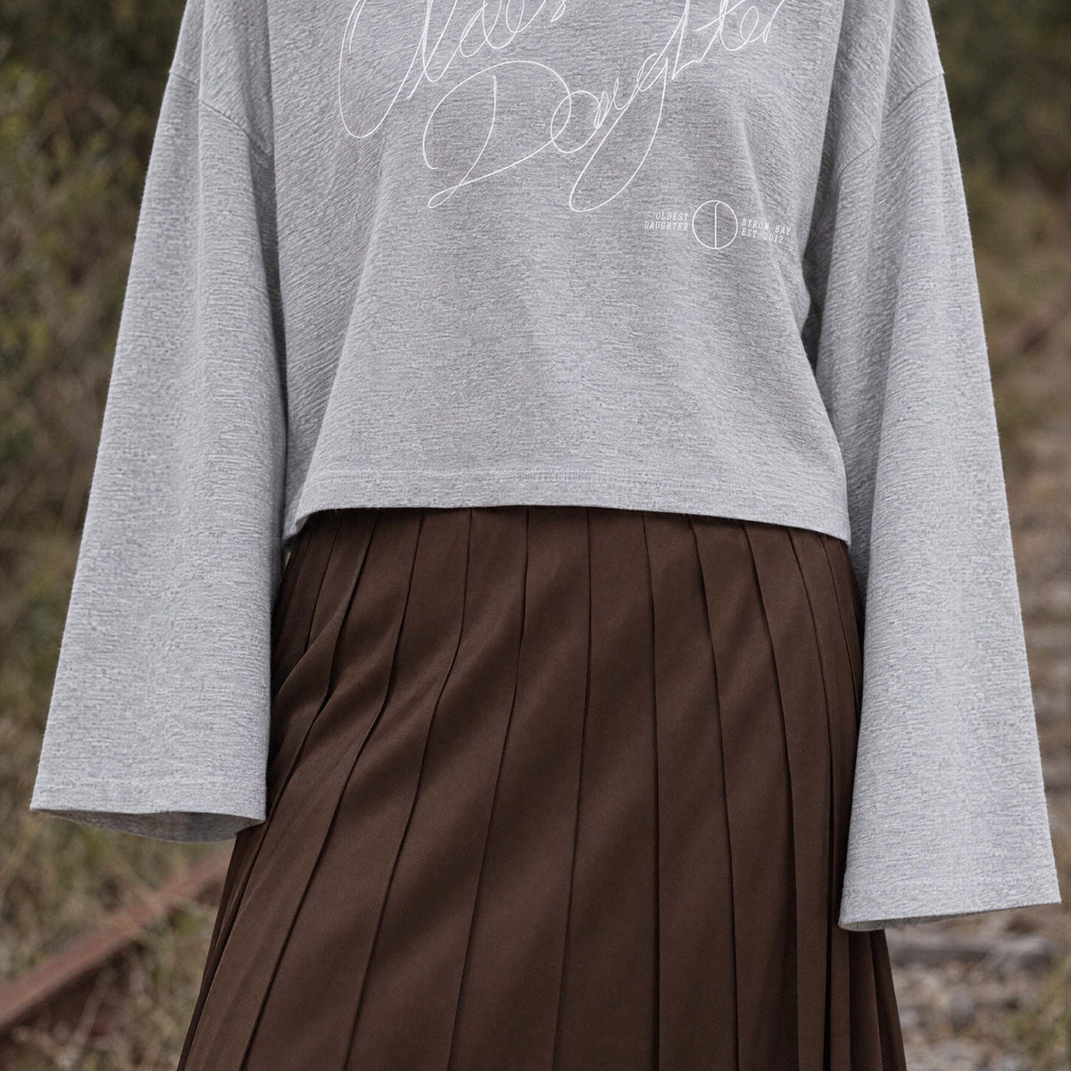 (PRE-SALE) Ep. 80: VIA organic cropped oversized women's long sleeve