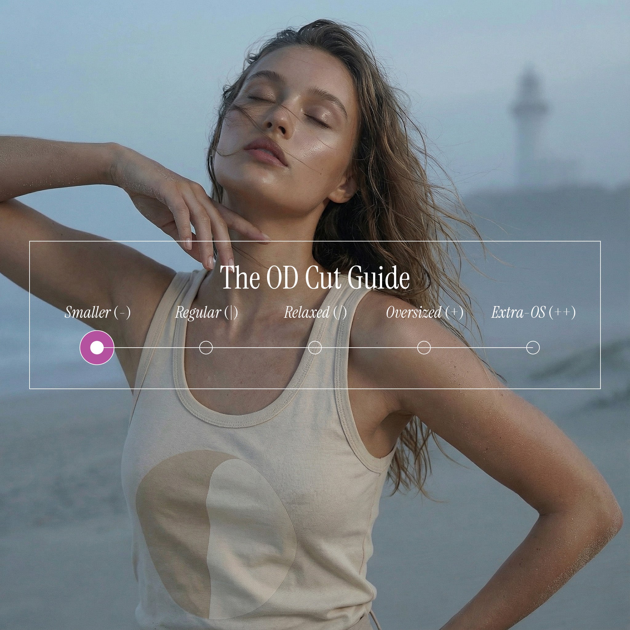 'With the Flow' certified organic (fitted) tank top (women) - natural by Oldest Daughter