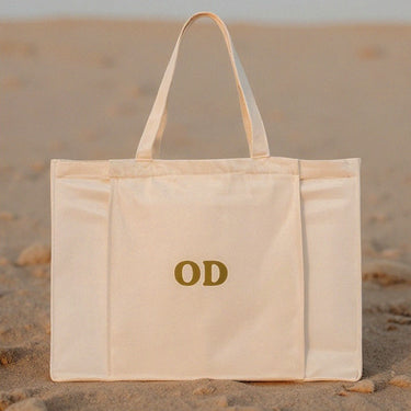 'O.D.' organic yoga bag – natural (unisex) by Oldest Daughter