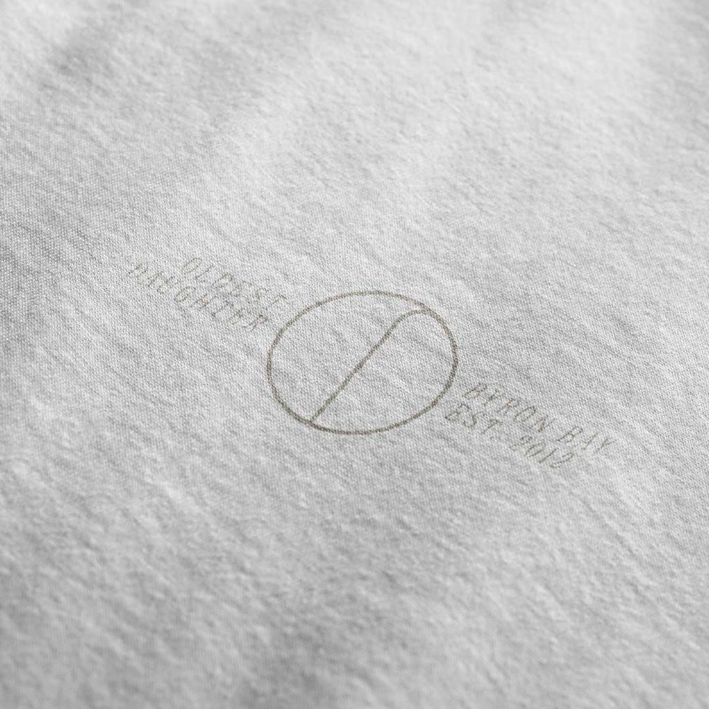 'Nothing is Black & White' certified organic (oversized) tee – white (women) by Oldest Daughter