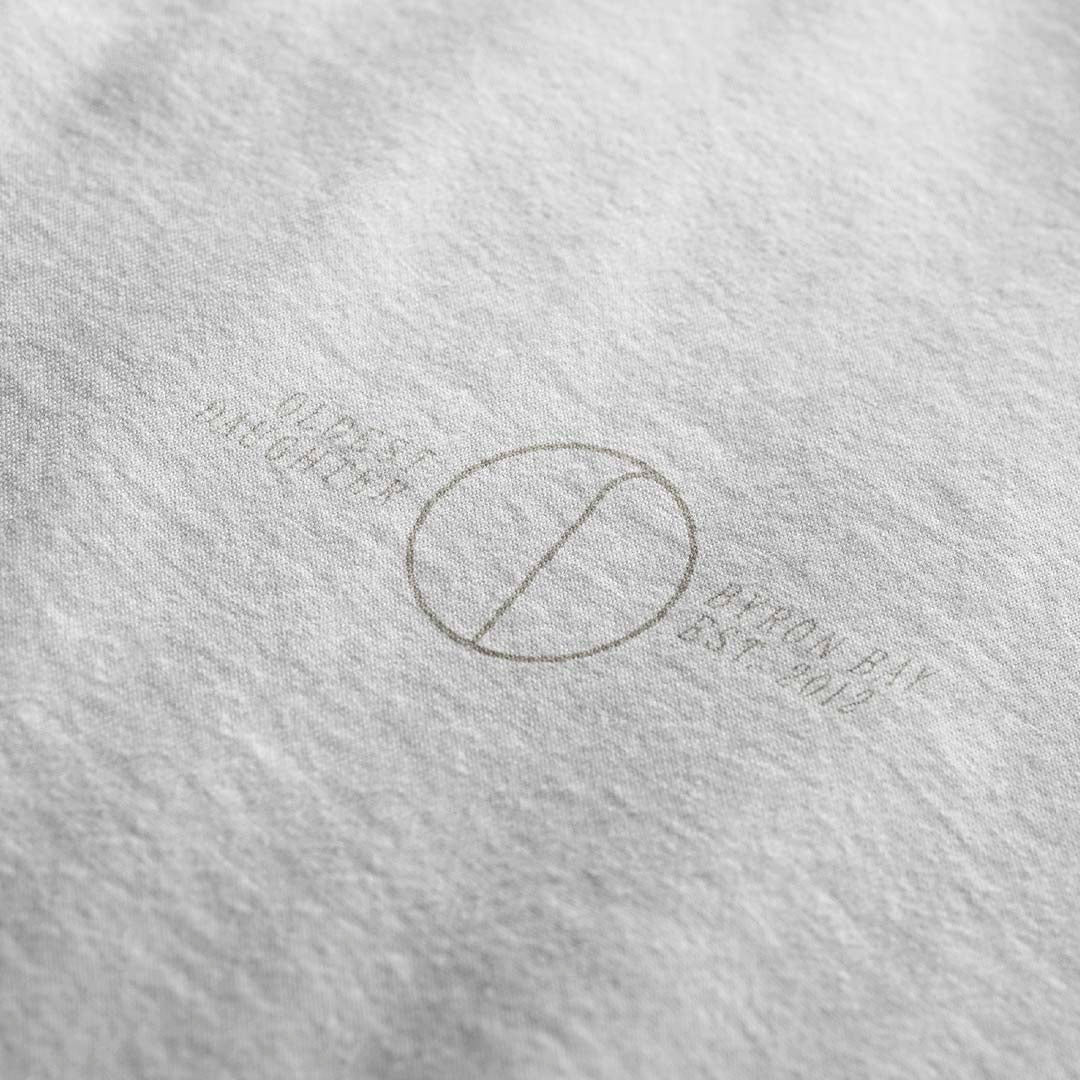 'Nothing is Black & White' certified organic (oversized) tee – white (women) by Oldest Daughter