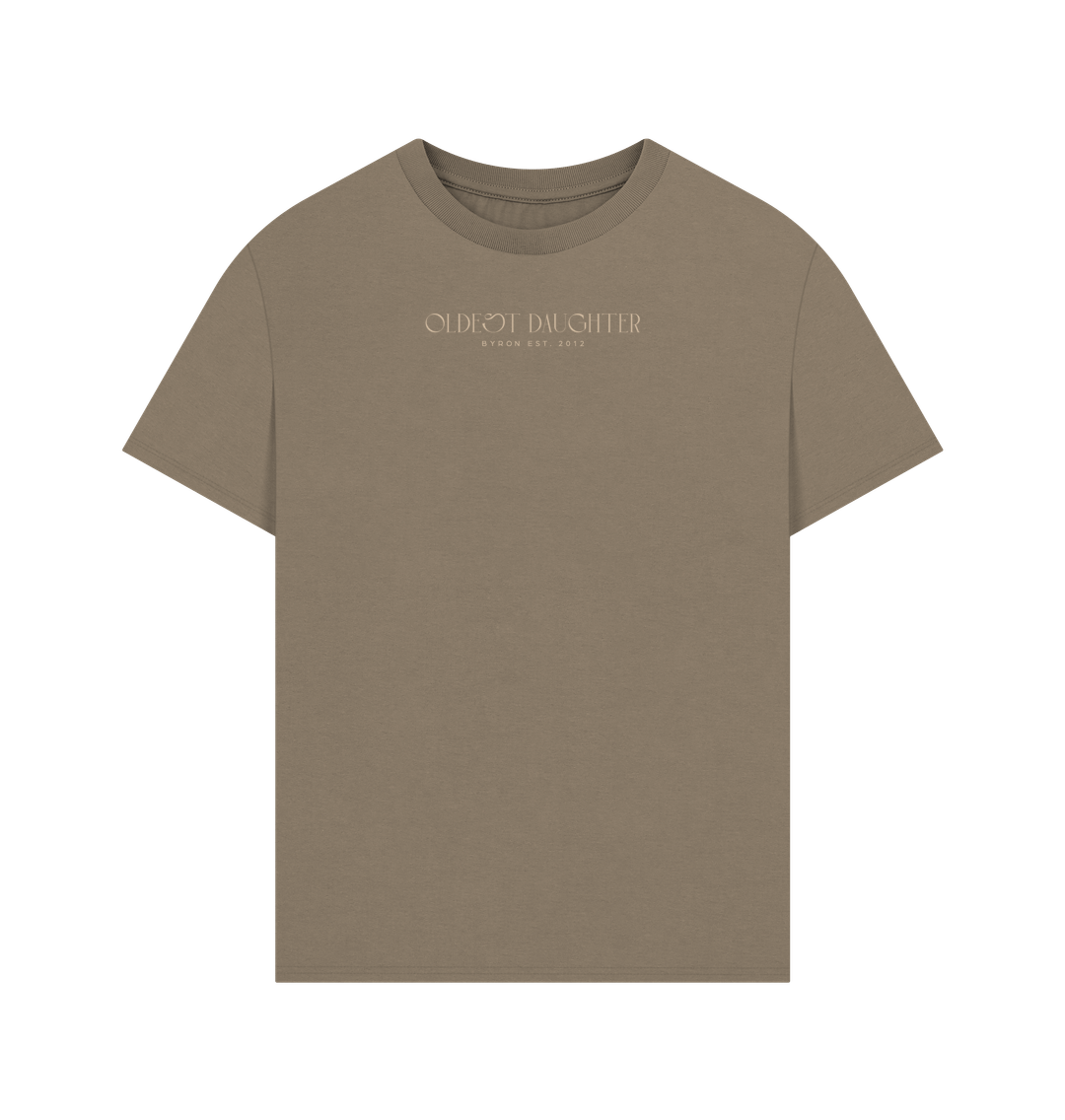 Willow 'Call me Willow' Organic Boyfriend Oversized Tee by Oldest Daughte