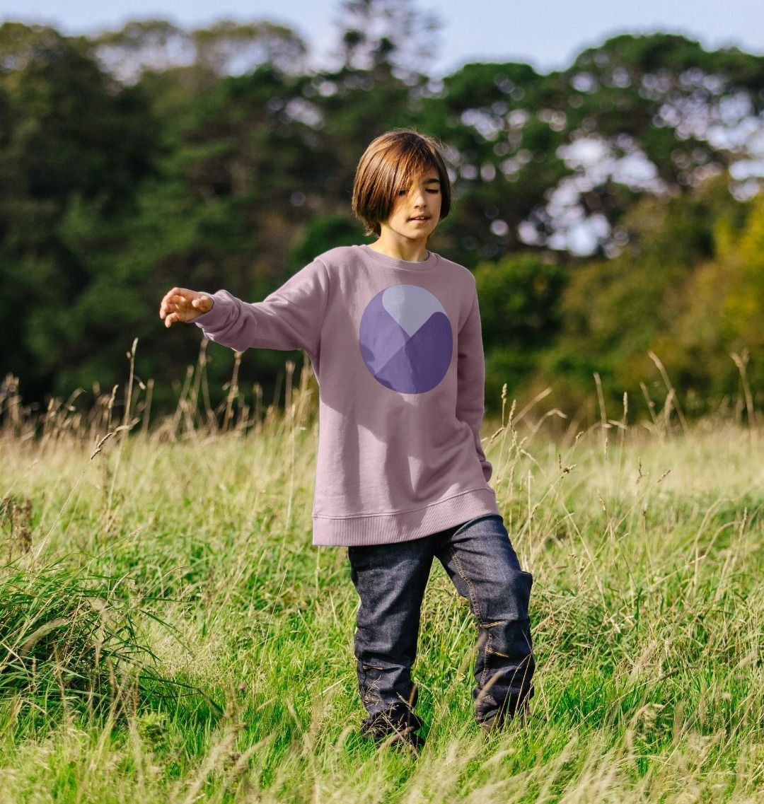 'It's Not Pink' Organic Kids Jumper by Youngest Daughter