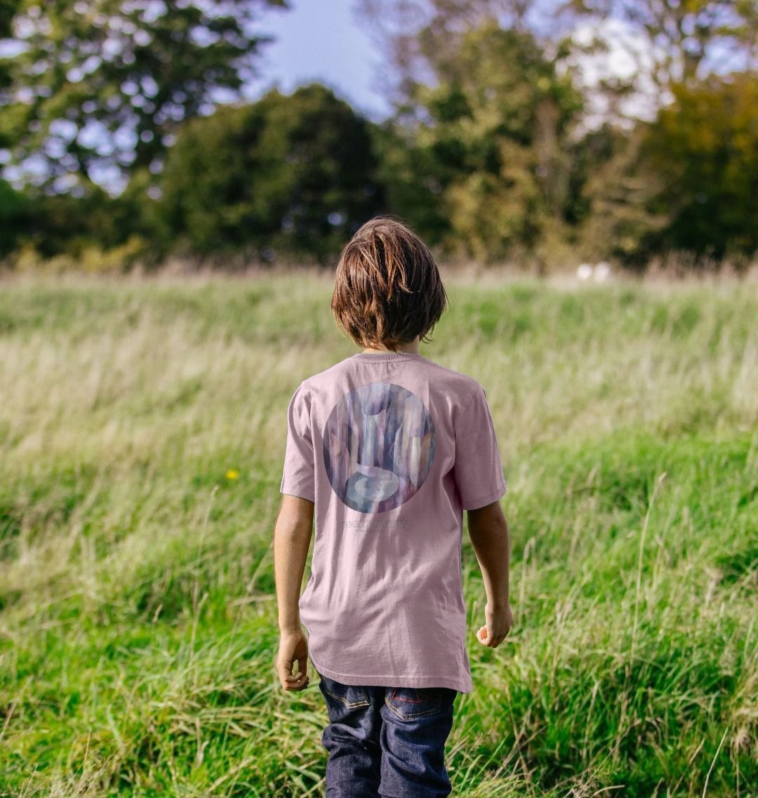 'Free in Thought' Organic Kids Tee by Youngest Daughter